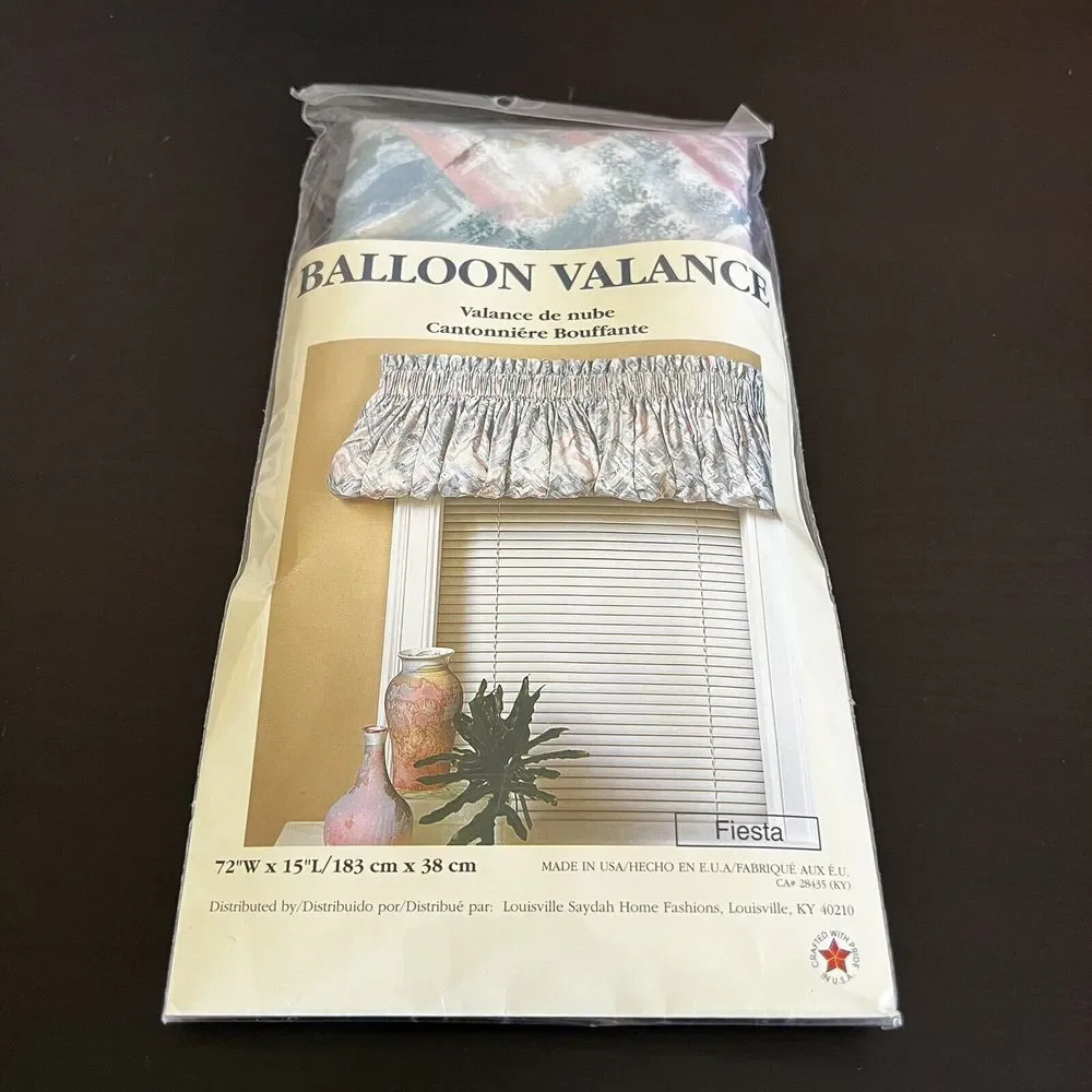 Vintage‎ NWT Balloon Valance 72